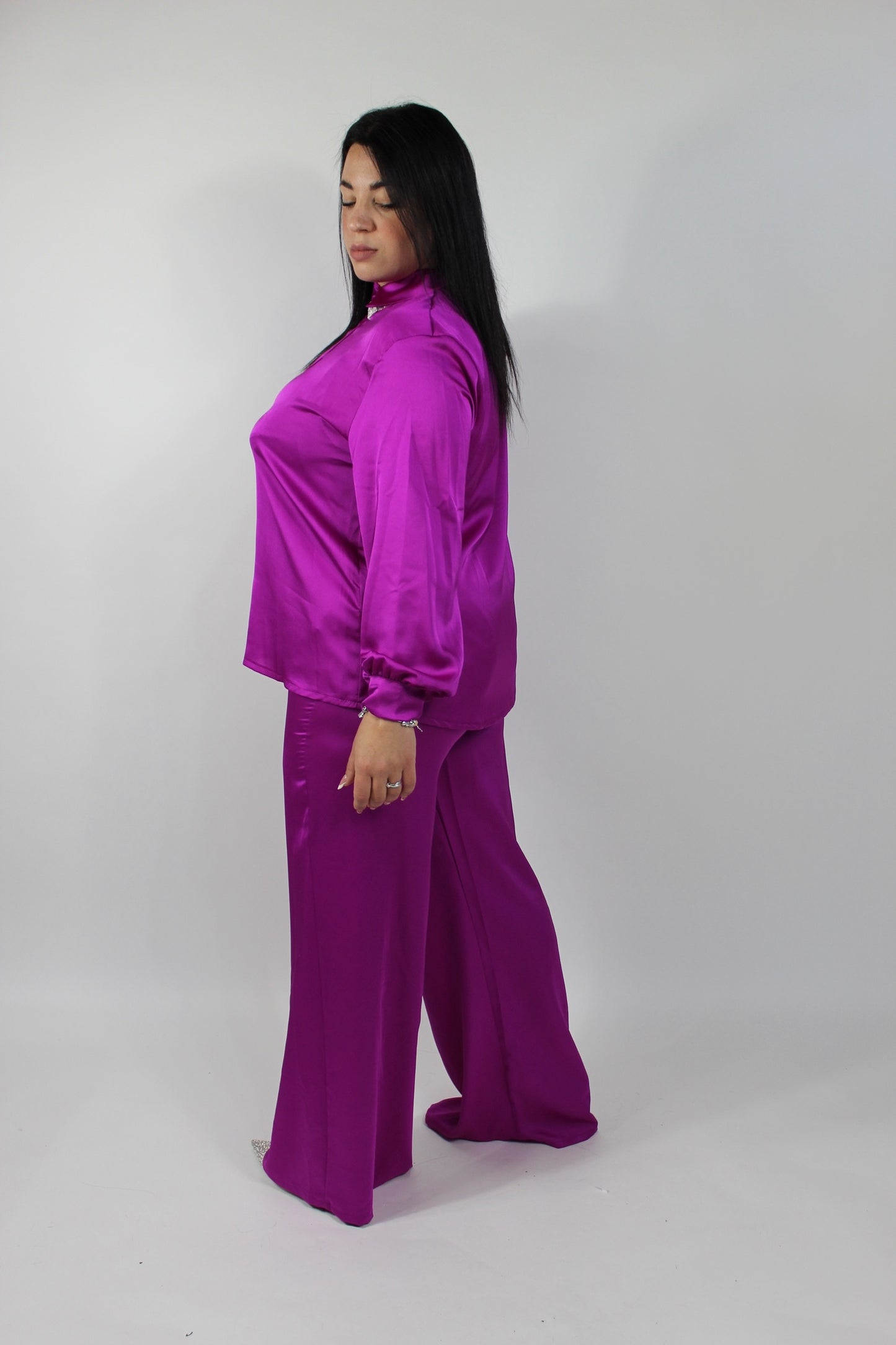 Coordinato Laila Curvy Magenta