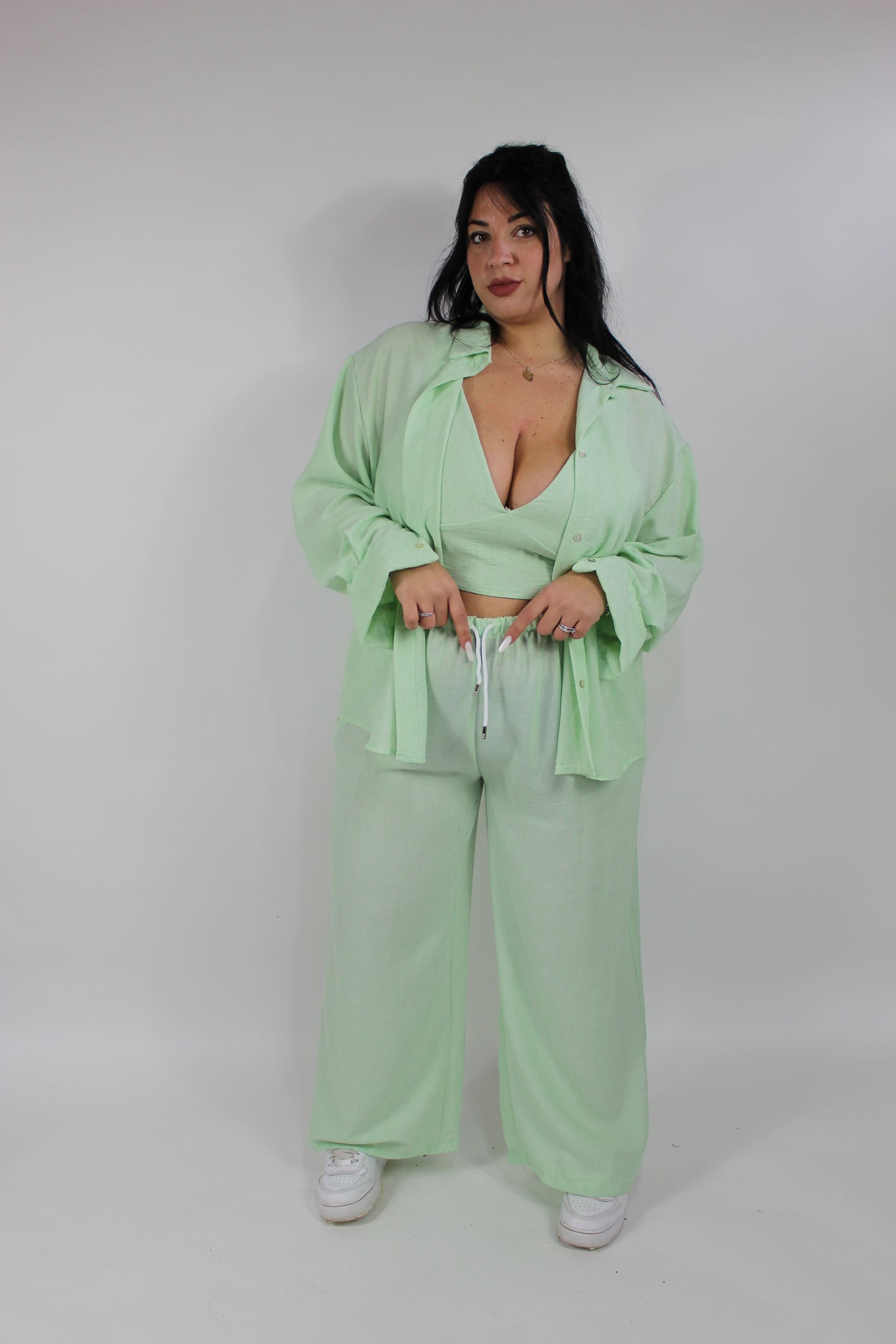 Coordinato Chicca Curvy Menta