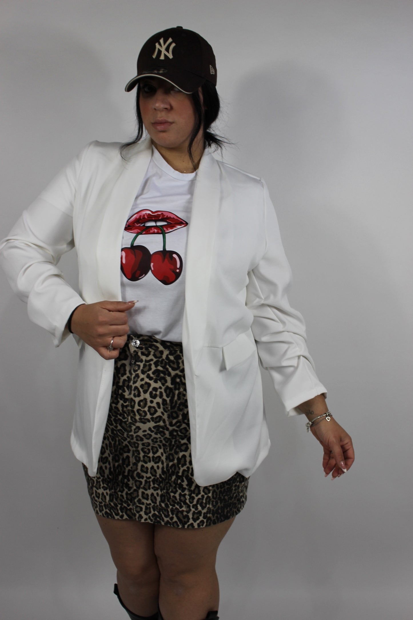 Minigonna Jeans Animalier (42/52)