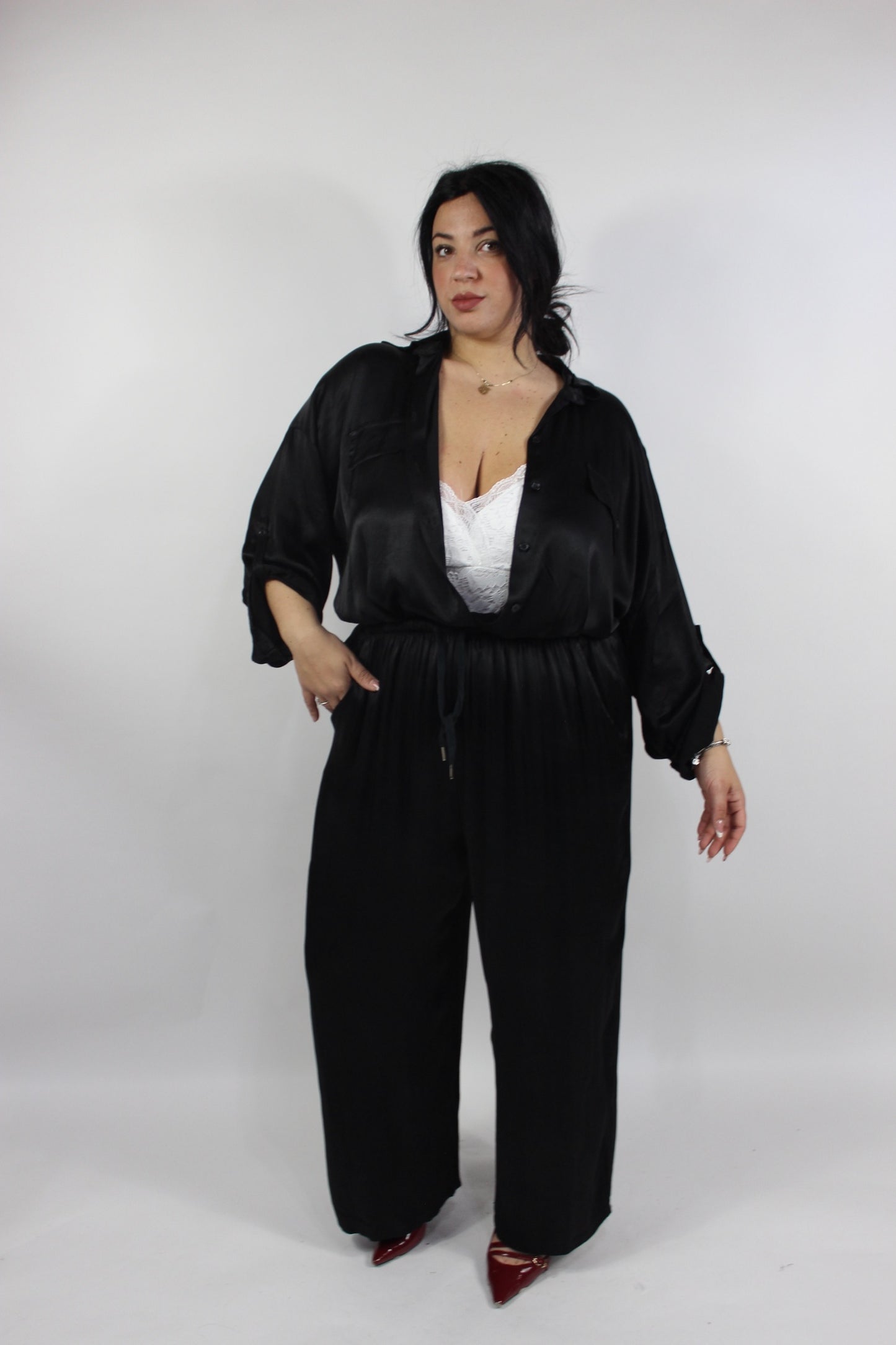 Pantalone Felicia Curvy Nero
