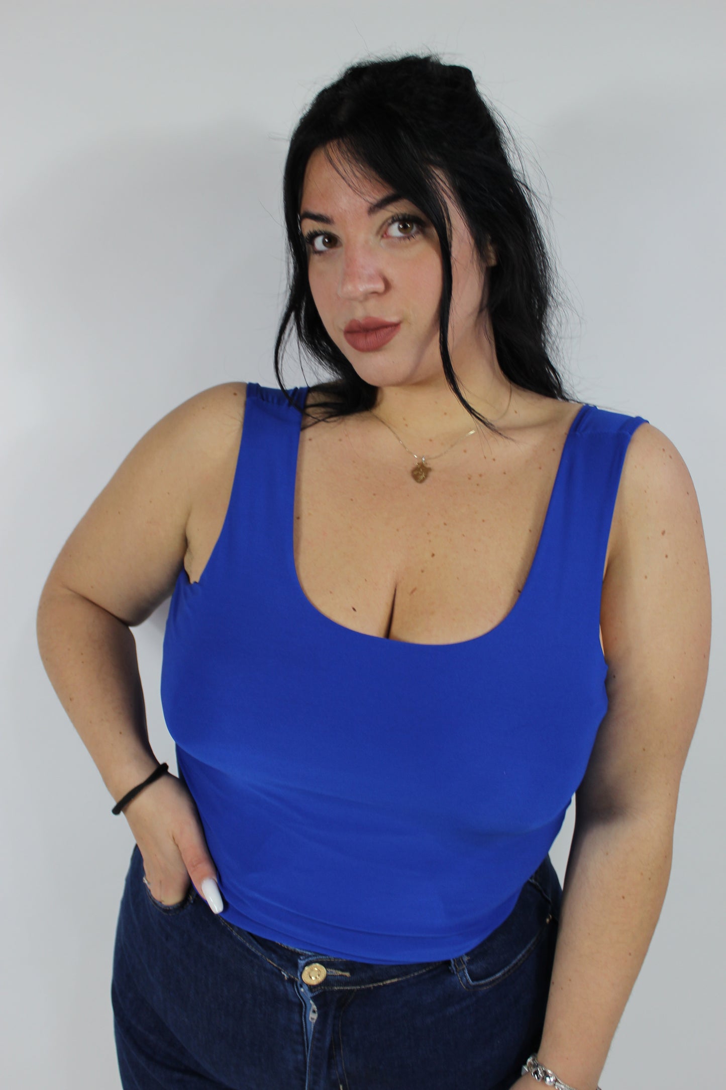 Body Mara Curvy Blu Royal