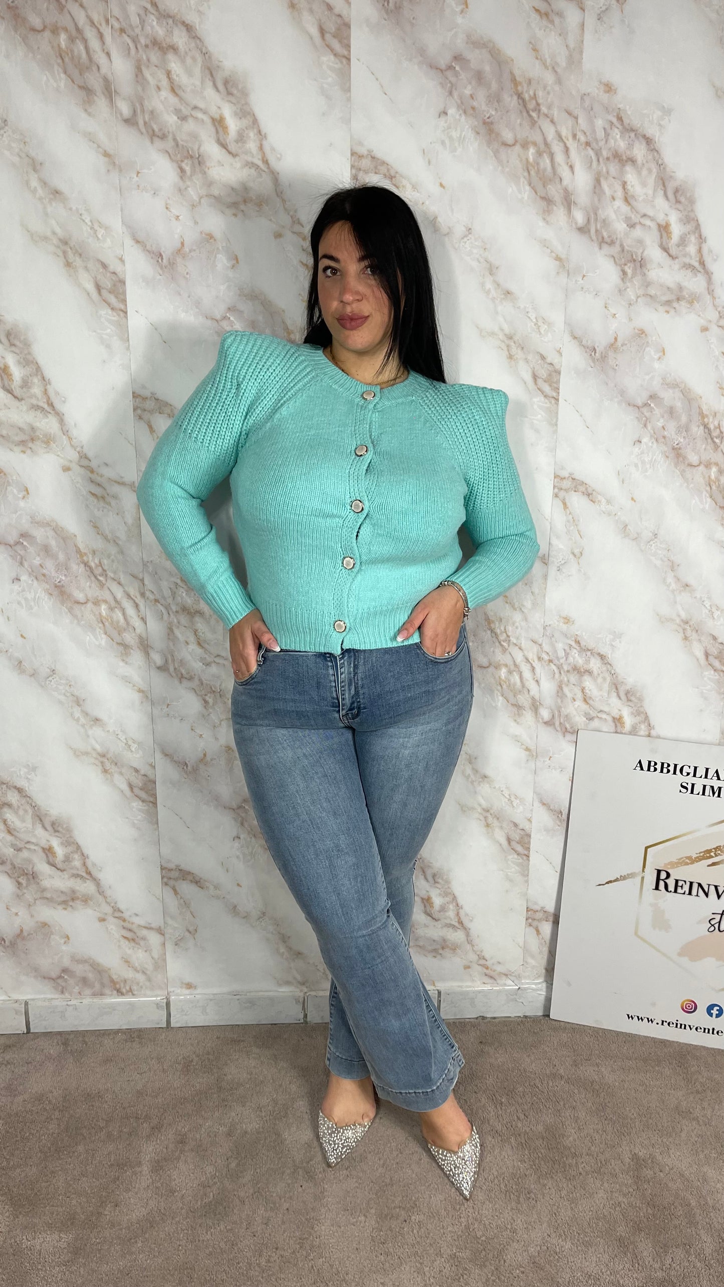 Cardigan Royal Tiffany