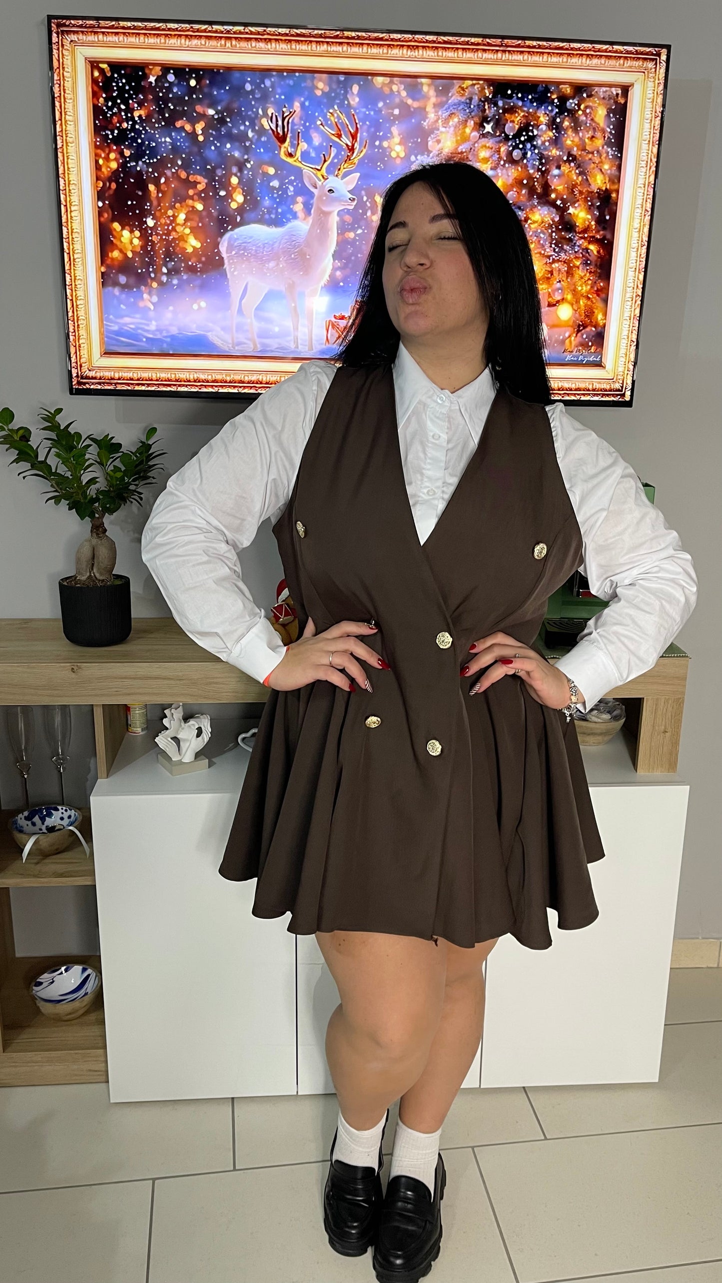Abito Lucilla Curvy vari colori