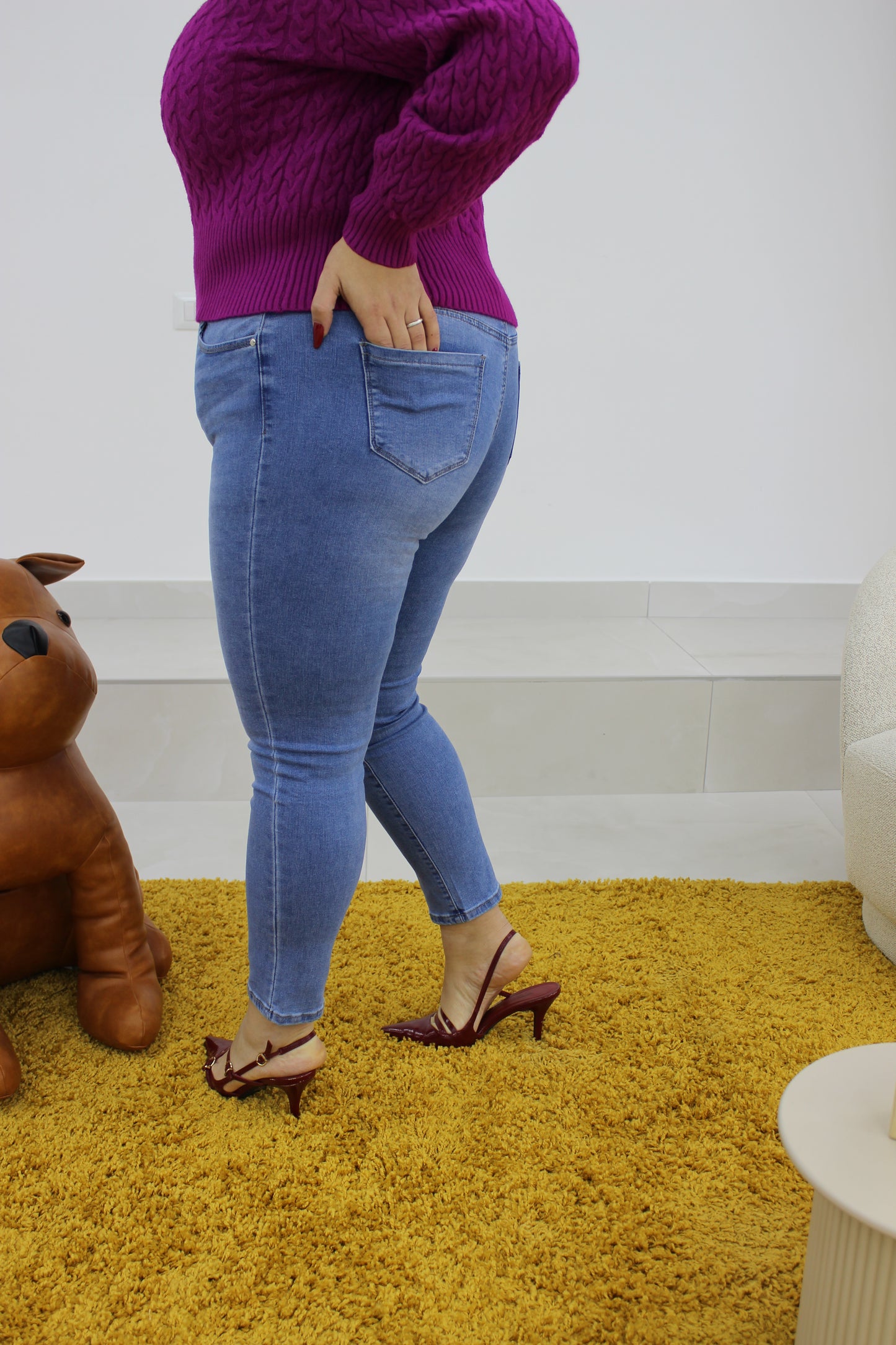 Jeans skinny chiaro (42/52)