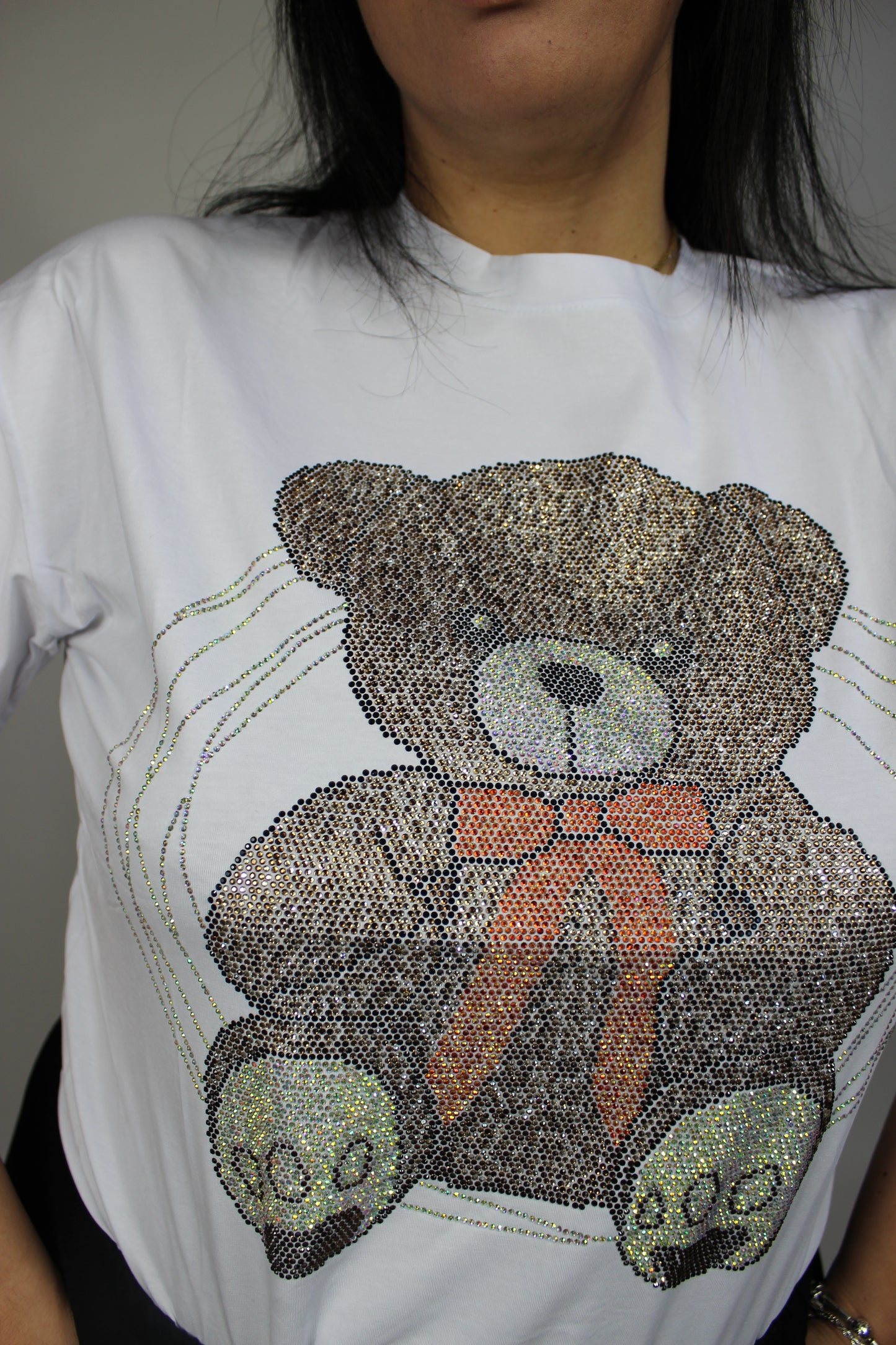 T-Shirt Teddy Strass