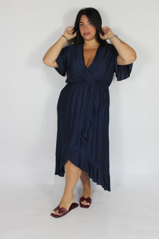 Abito mezza manica Curvy