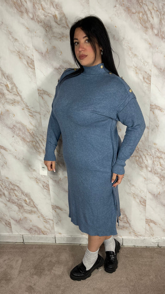 Abito Rita in lana Slim & Curvy