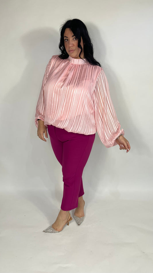 Camicia Curvy 573 Rosa