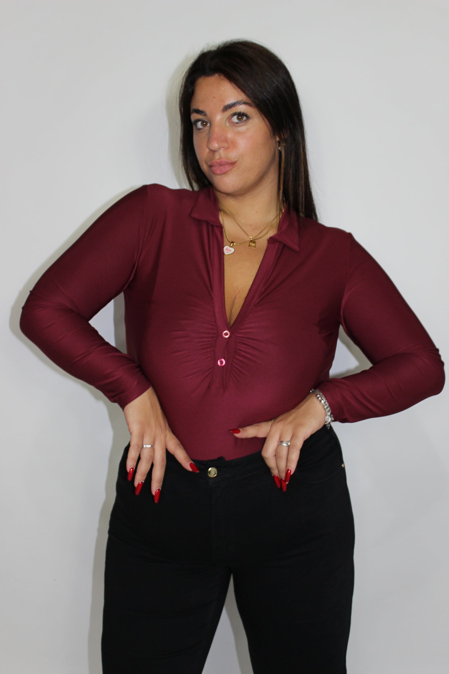 Body drappeggio Curvy vari colori