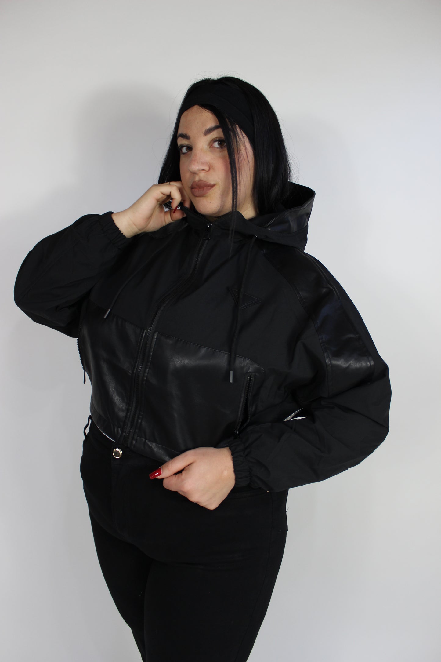 Giubbotto Praga Slim & Curvy Nero
