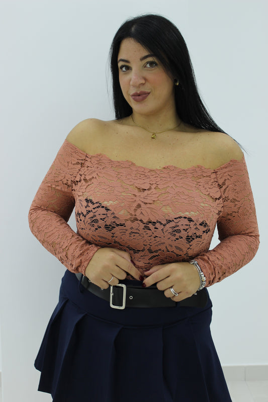 Body in pizzo Curvy vari colori