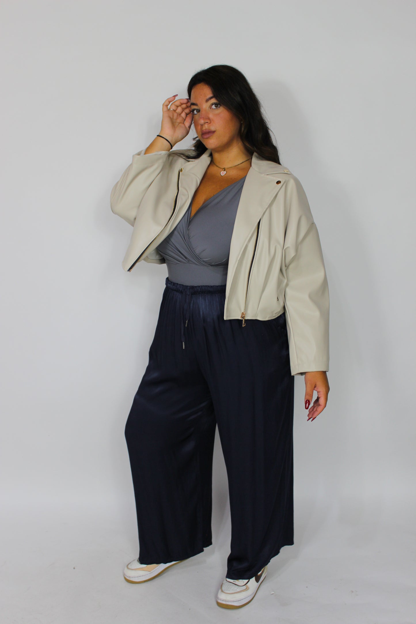 Bomber Ecopelle Slim & Curvy vari colori