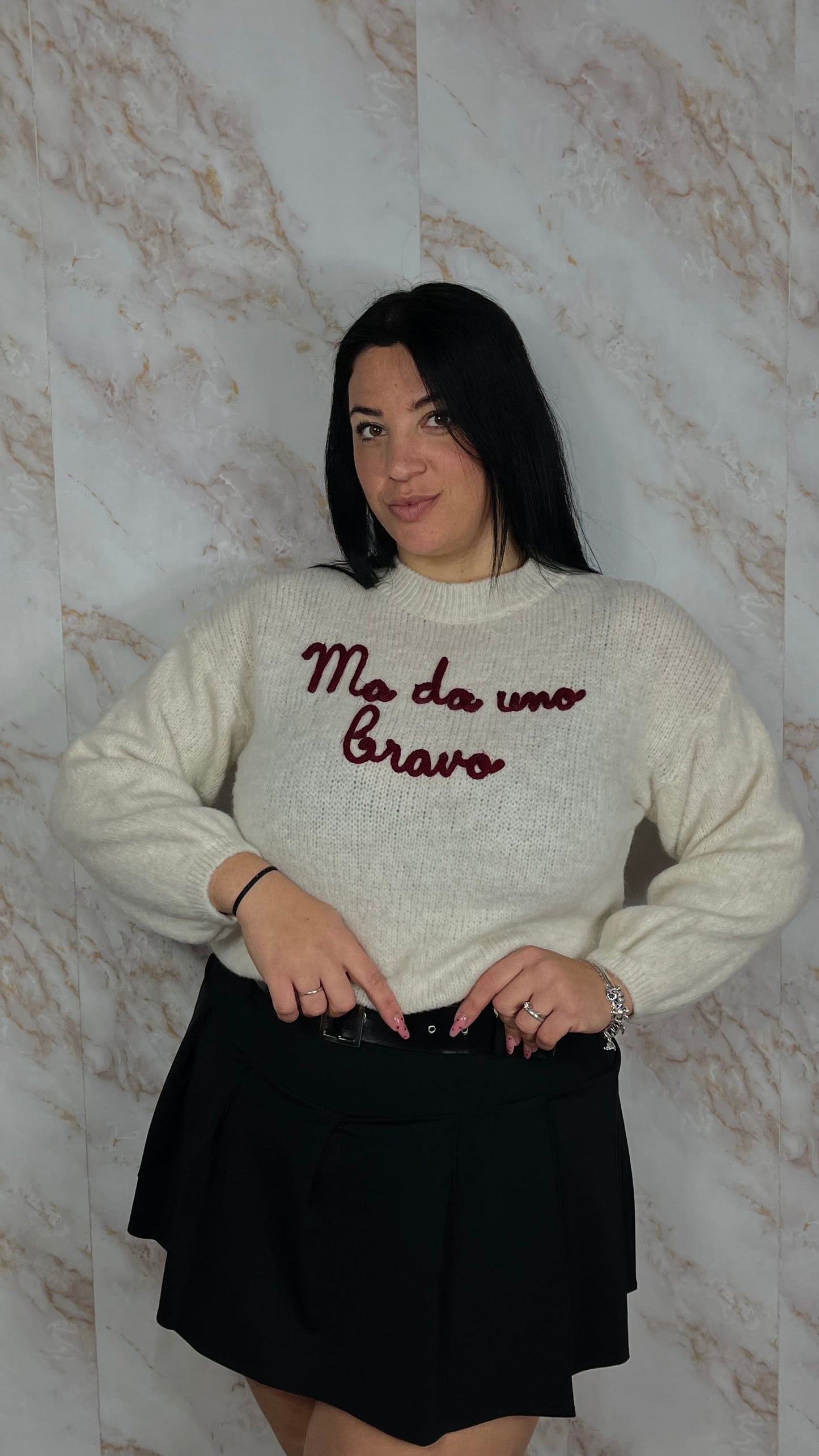 Pull Panna “Ma da uno bravo” slim e curvy