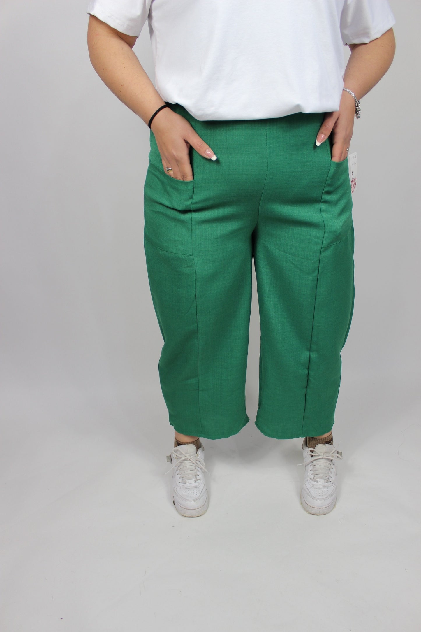 Pantalone Ballon Curvy Verde