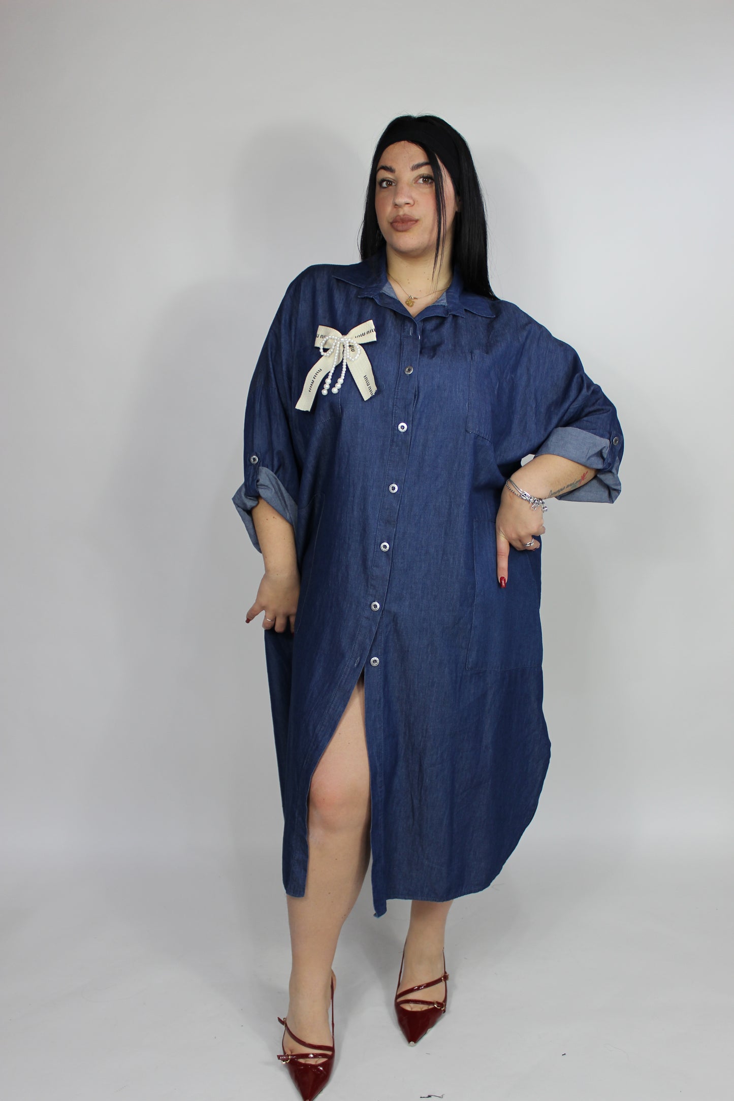 Abito Denim Curvy