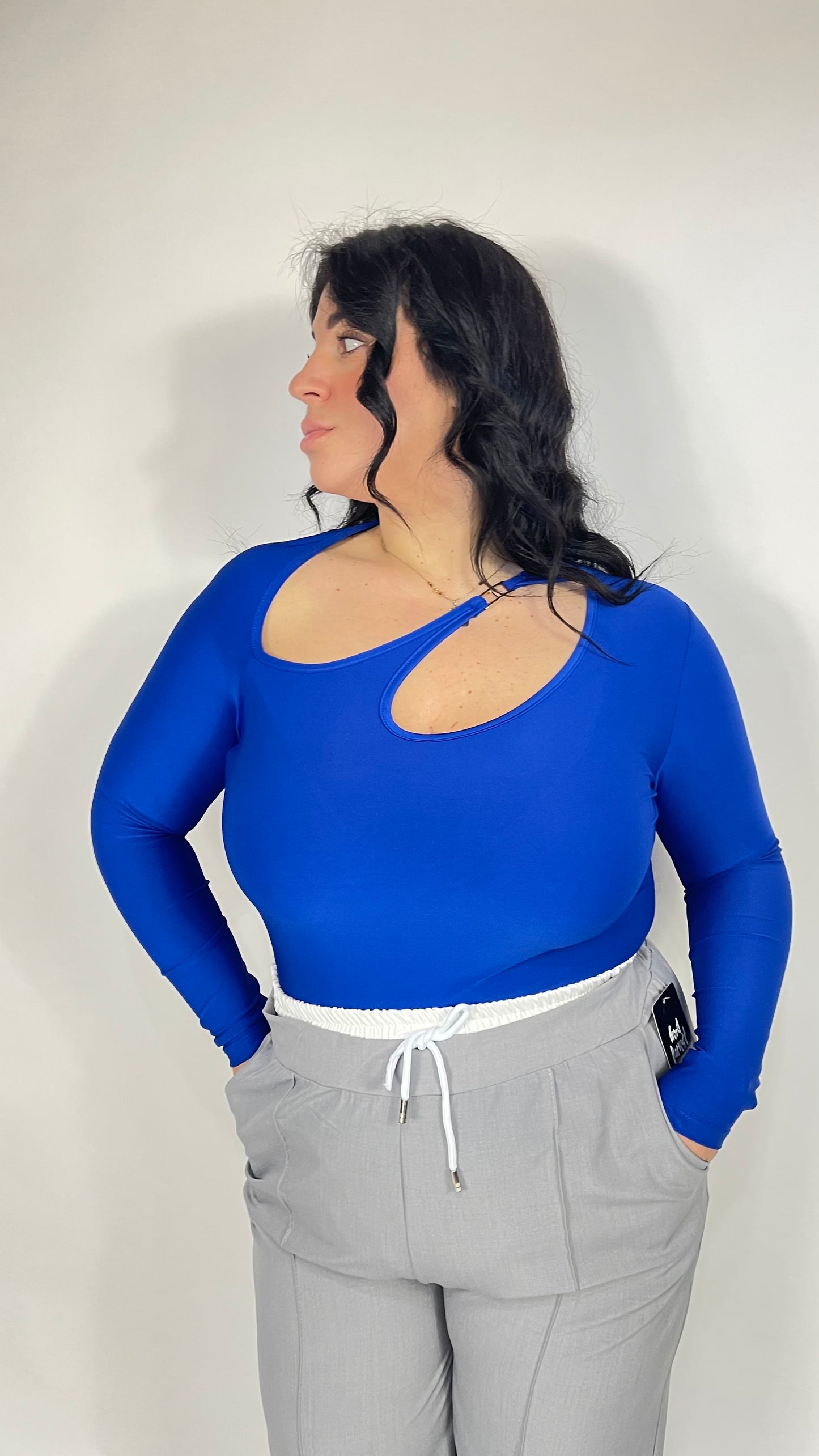 Body 078 Curvy Blu Elettrico