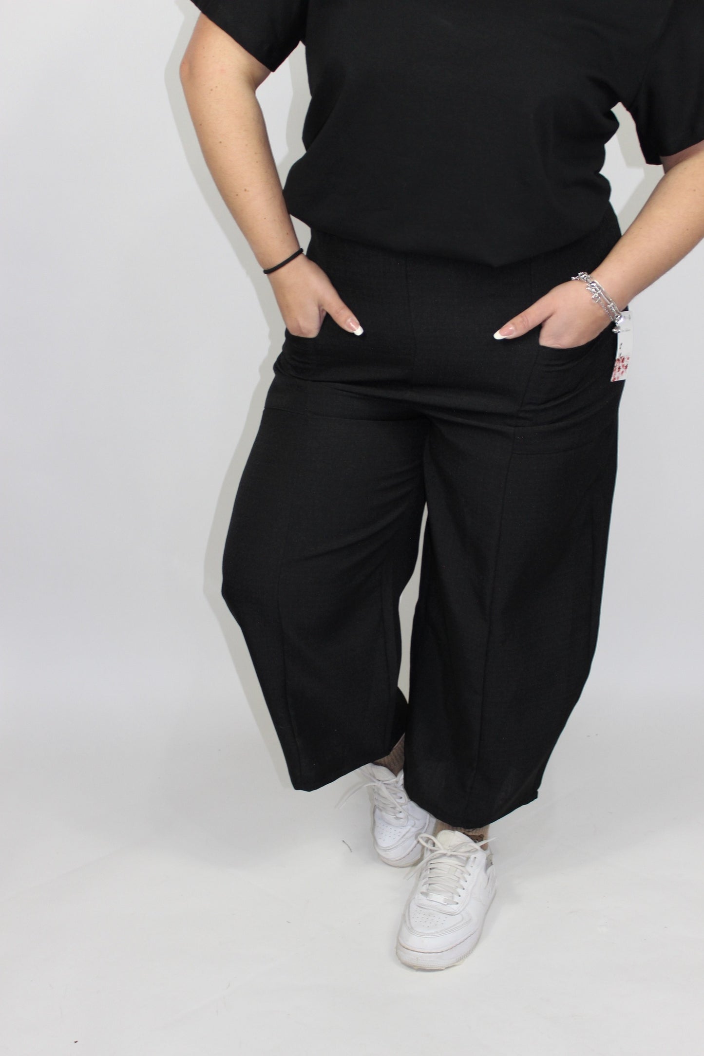 Pantalone Ballon Curvy Nero