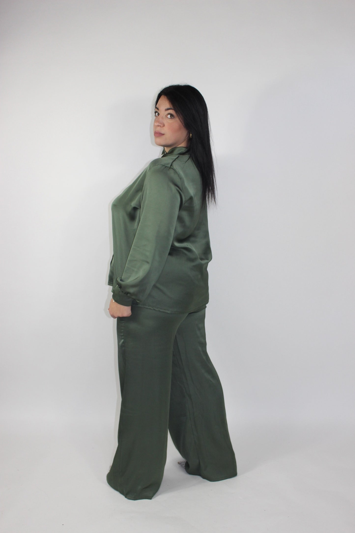 Coordinato Laila Curvy Verde