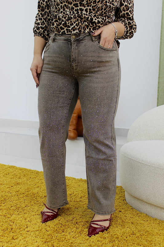 Jeans Sabbiato Strass (42/52)