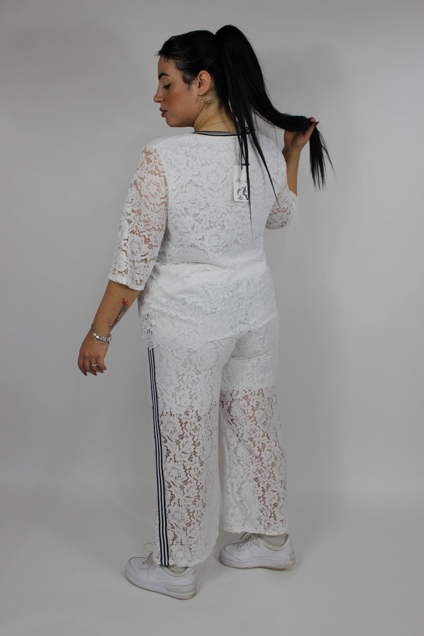 Coordinato Los Angeles Curvy Bianco