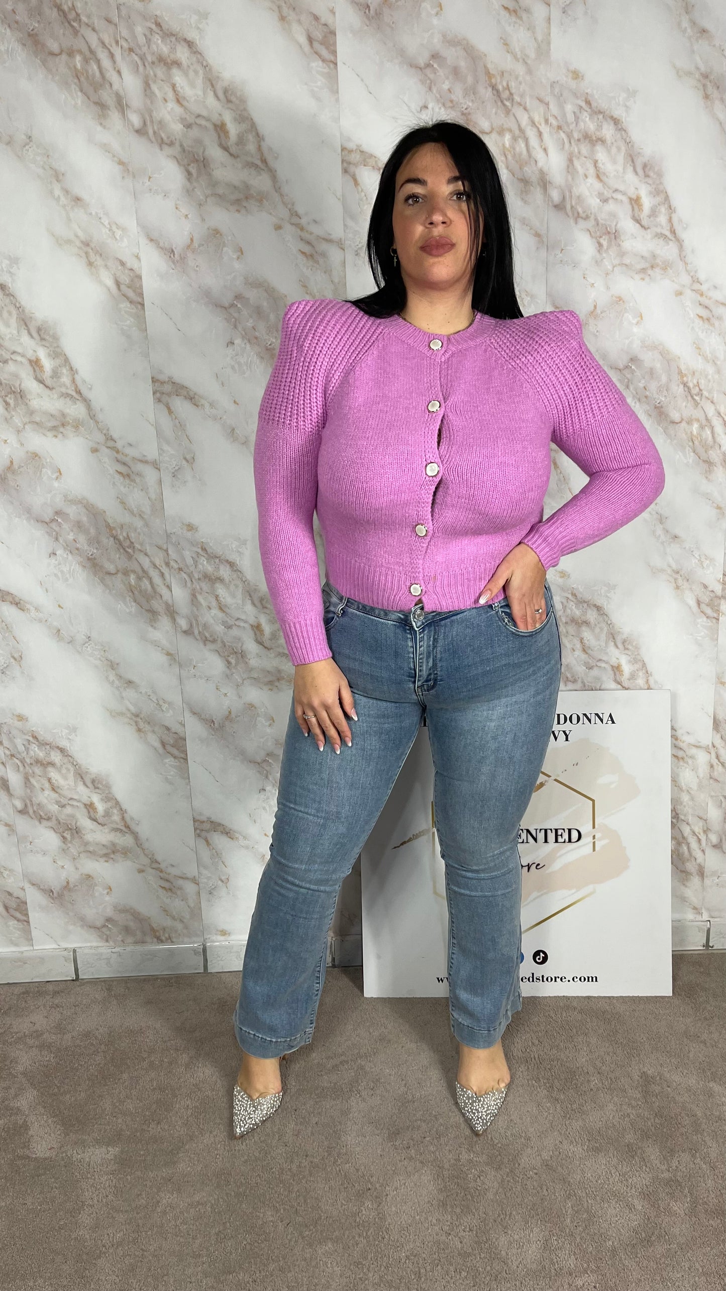 Cardigan Royal Rosa