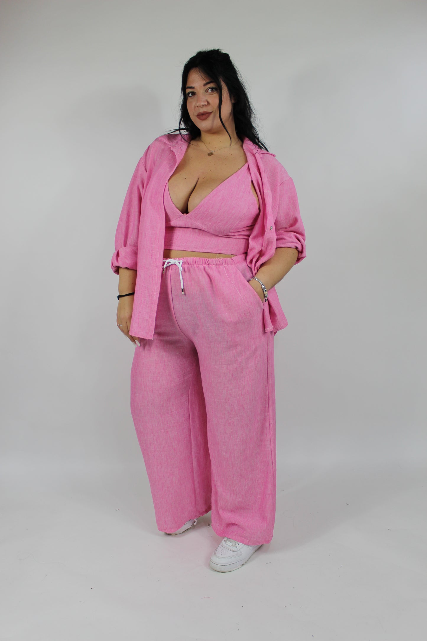 Coordinato Chicca Curvy Rosa