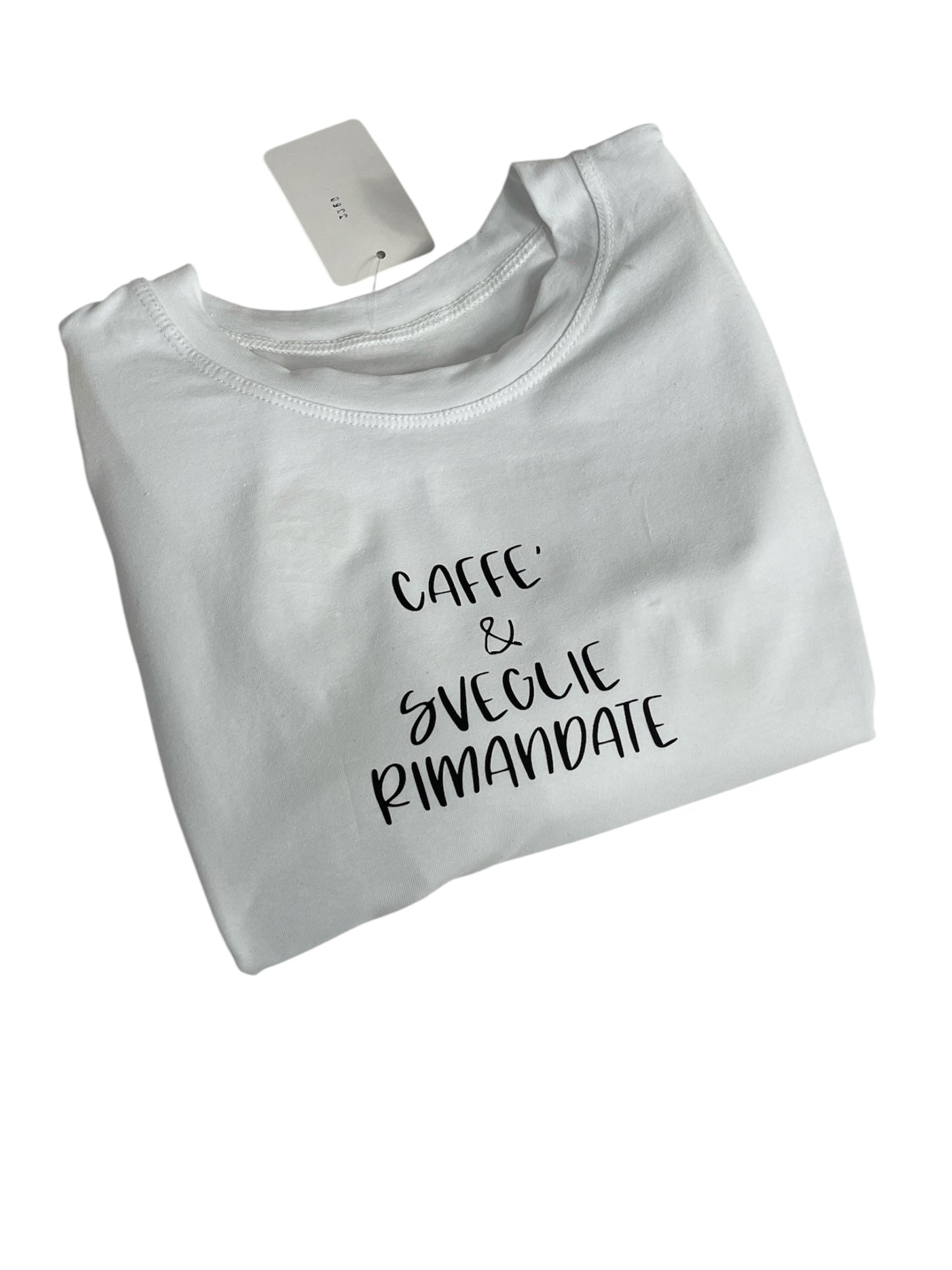 T-Shirt CAFFÈ E SVEGLIE