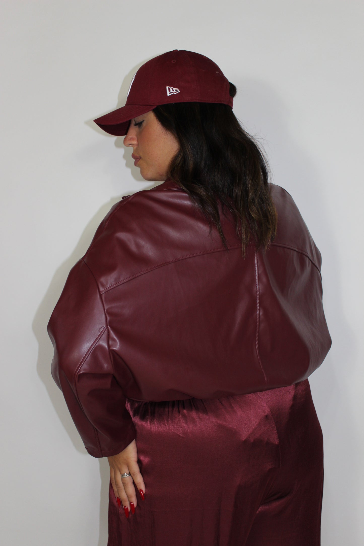 Bomber Ecopelle Slim & Curvy vari colori