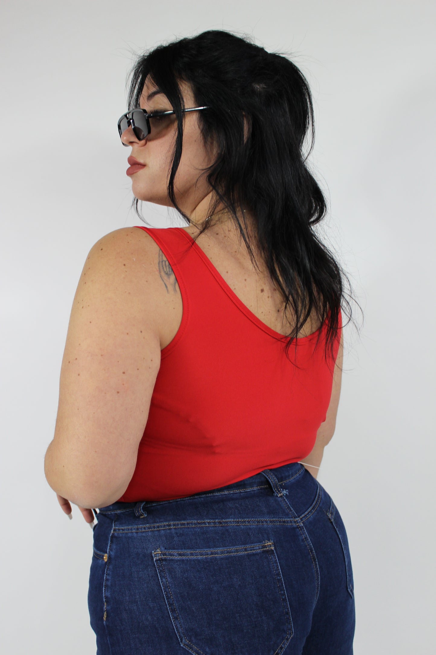 Body Mara Curvy Rosso
