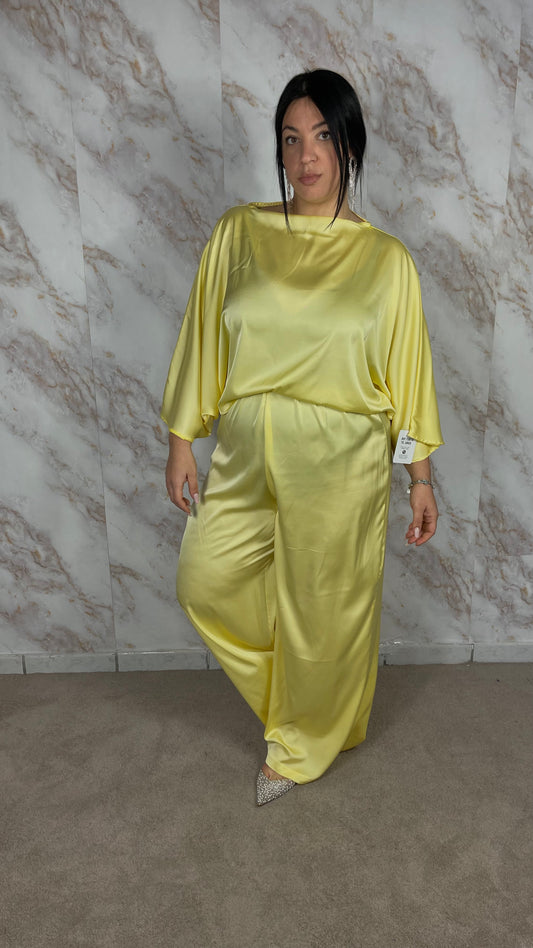 Coordinato Emily Curvy Giallo