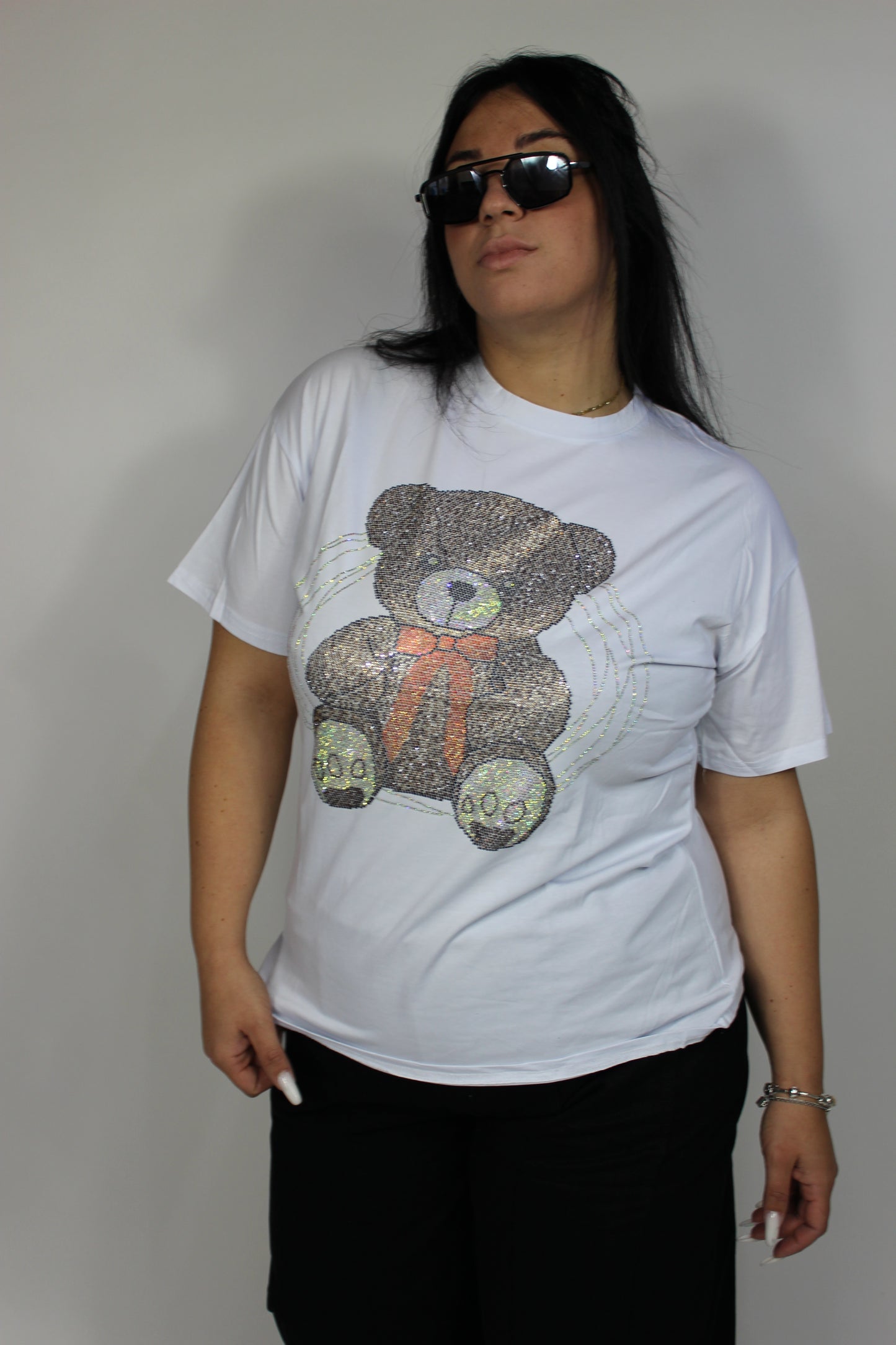 T-Shirt Teddy Strass