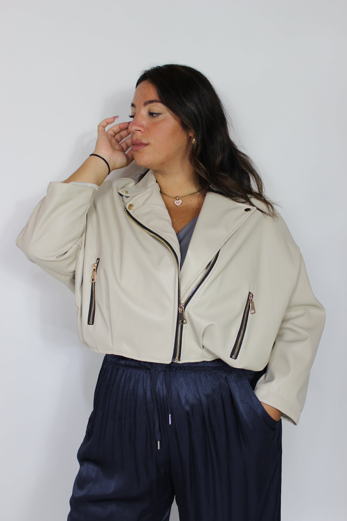 Bomber Ecopelle Slim & Curvy vari colori