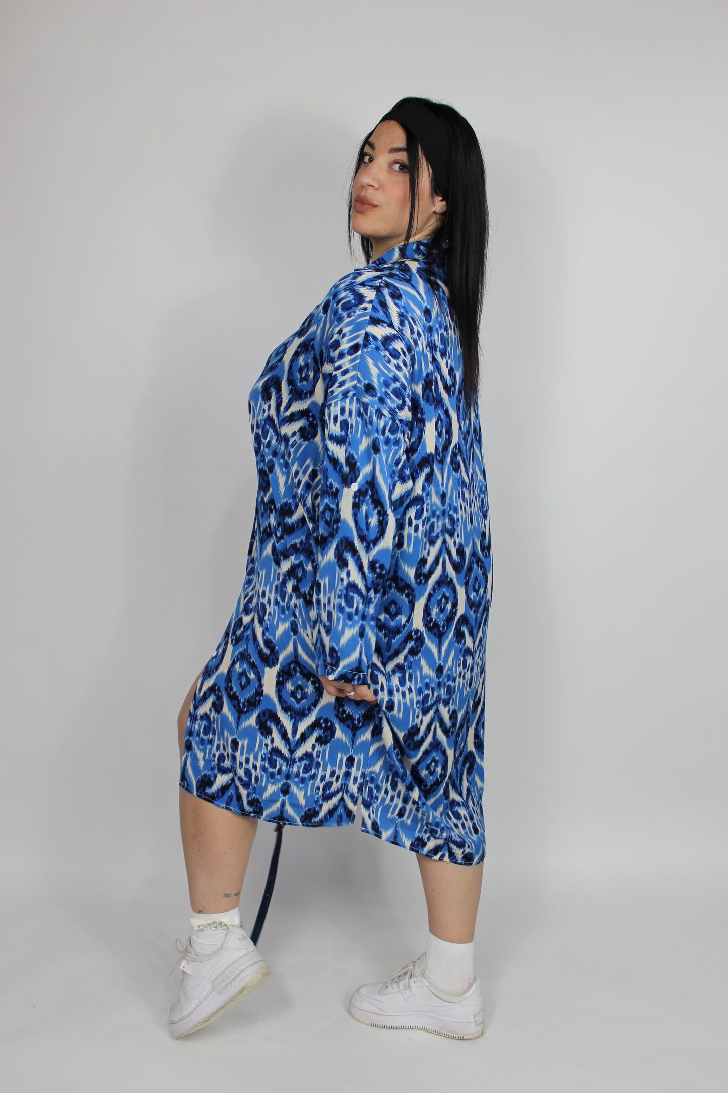 Abito Savana Curvy Blu