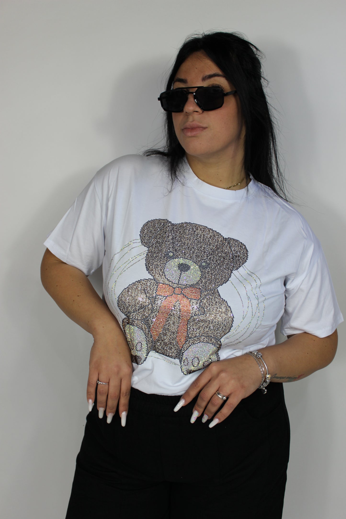T-Shirt Teddy Strass