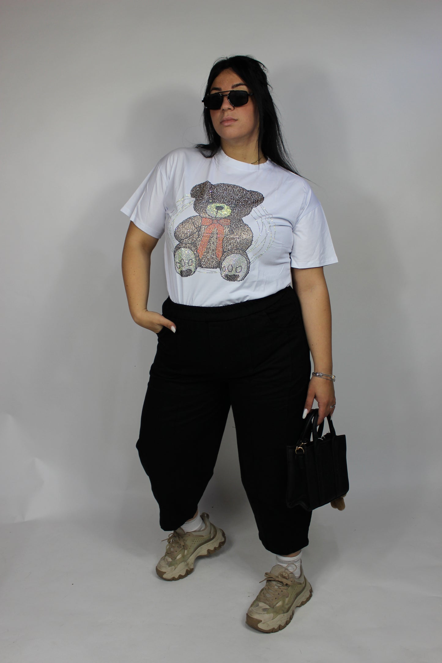 T-Shirt Teddy Strass