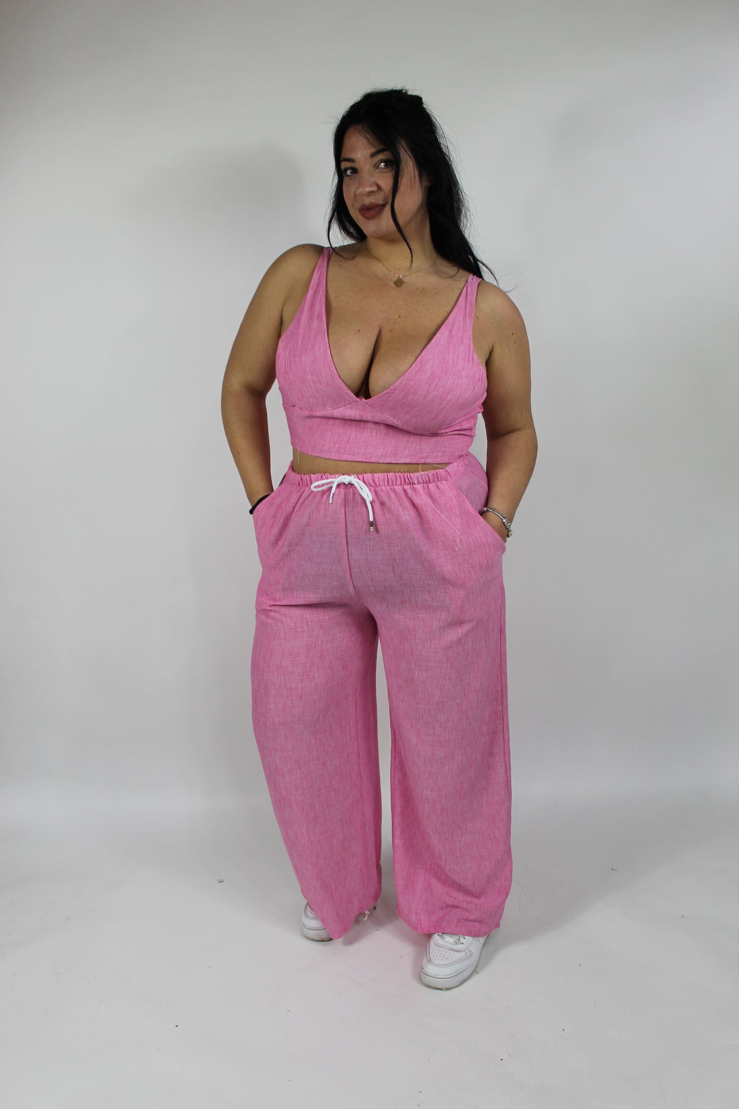 Coordinato Chicca Curvy Rosa