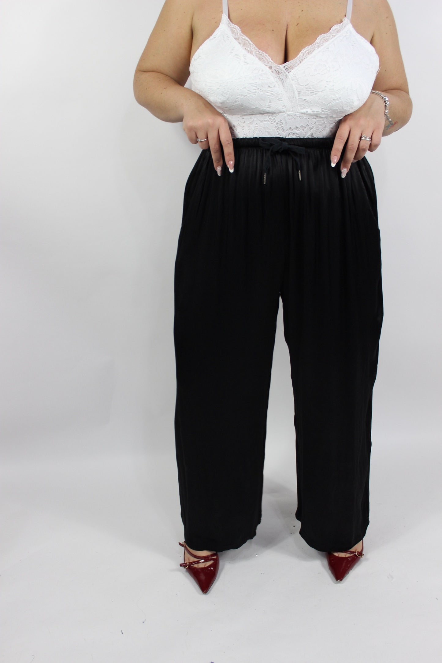 Pantalone Felicia Curvy Nero