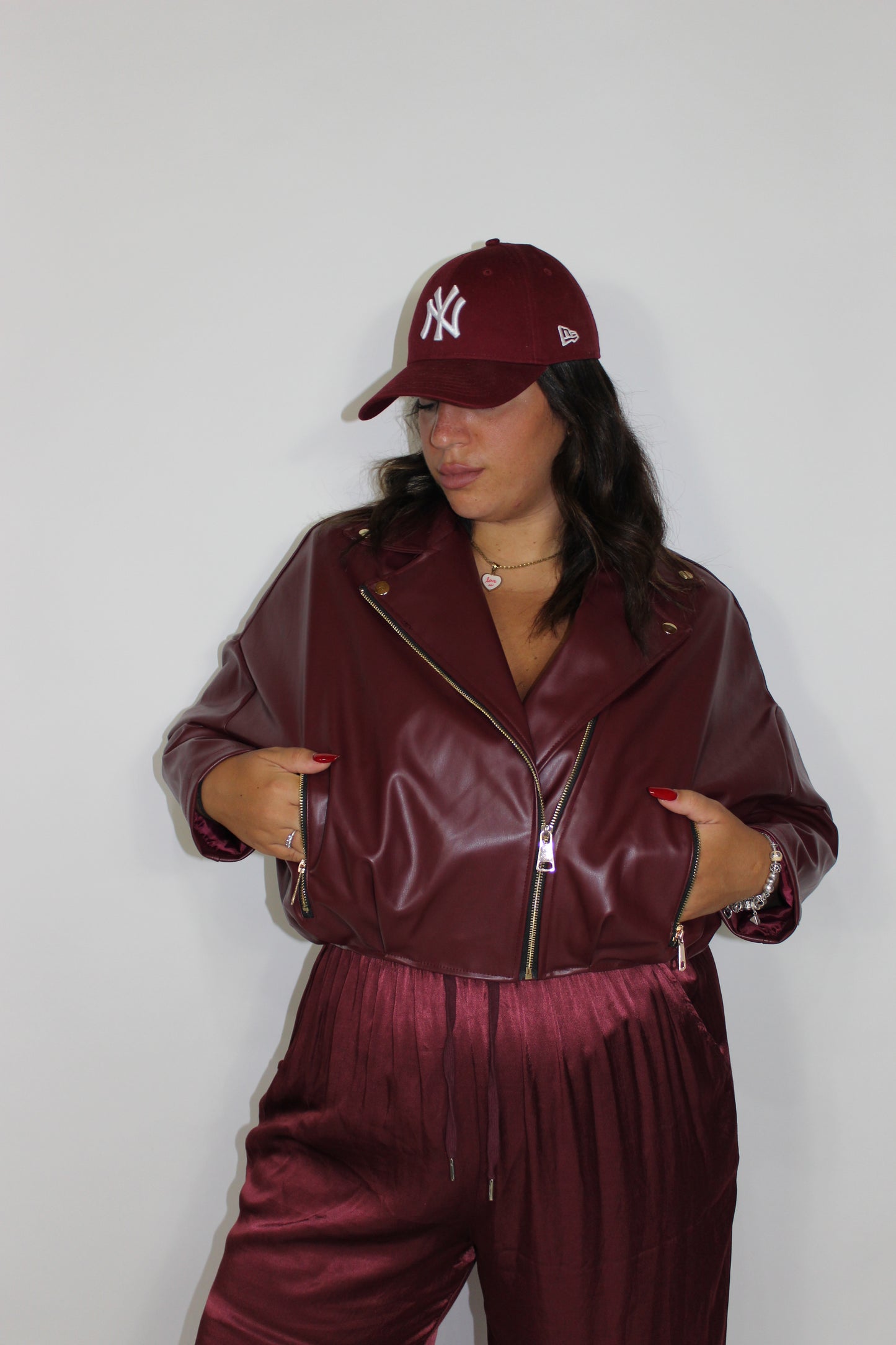 Bomber Ecopelle Slim & Curvy vari colori