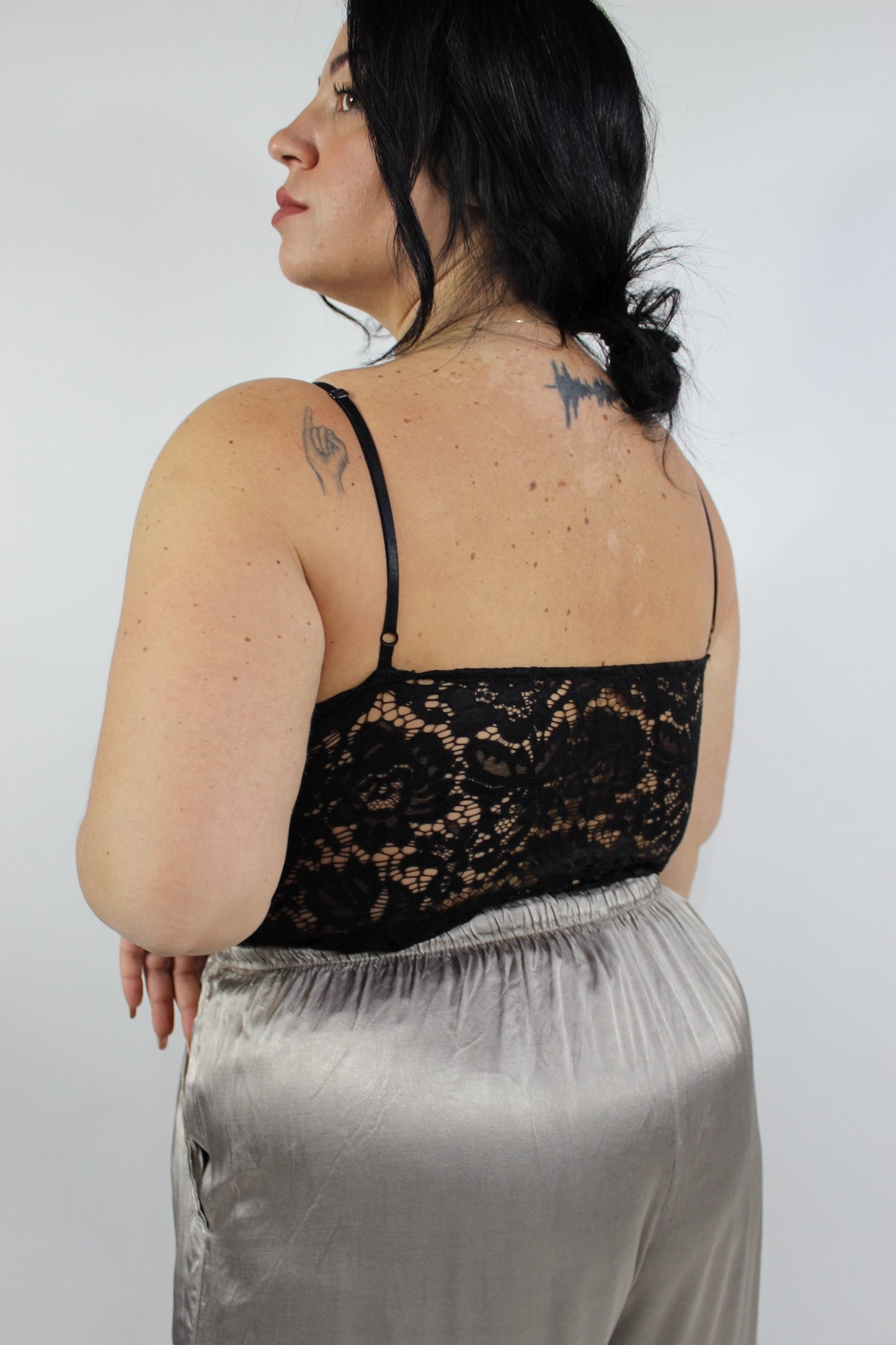 Body Cindy Curvy Nero/Nude