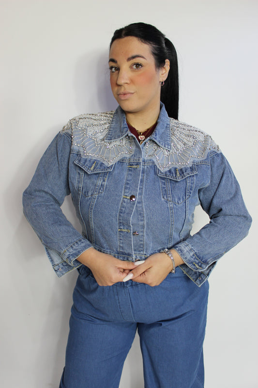 Giubbotto Jeans Luccico Slim & Curvy