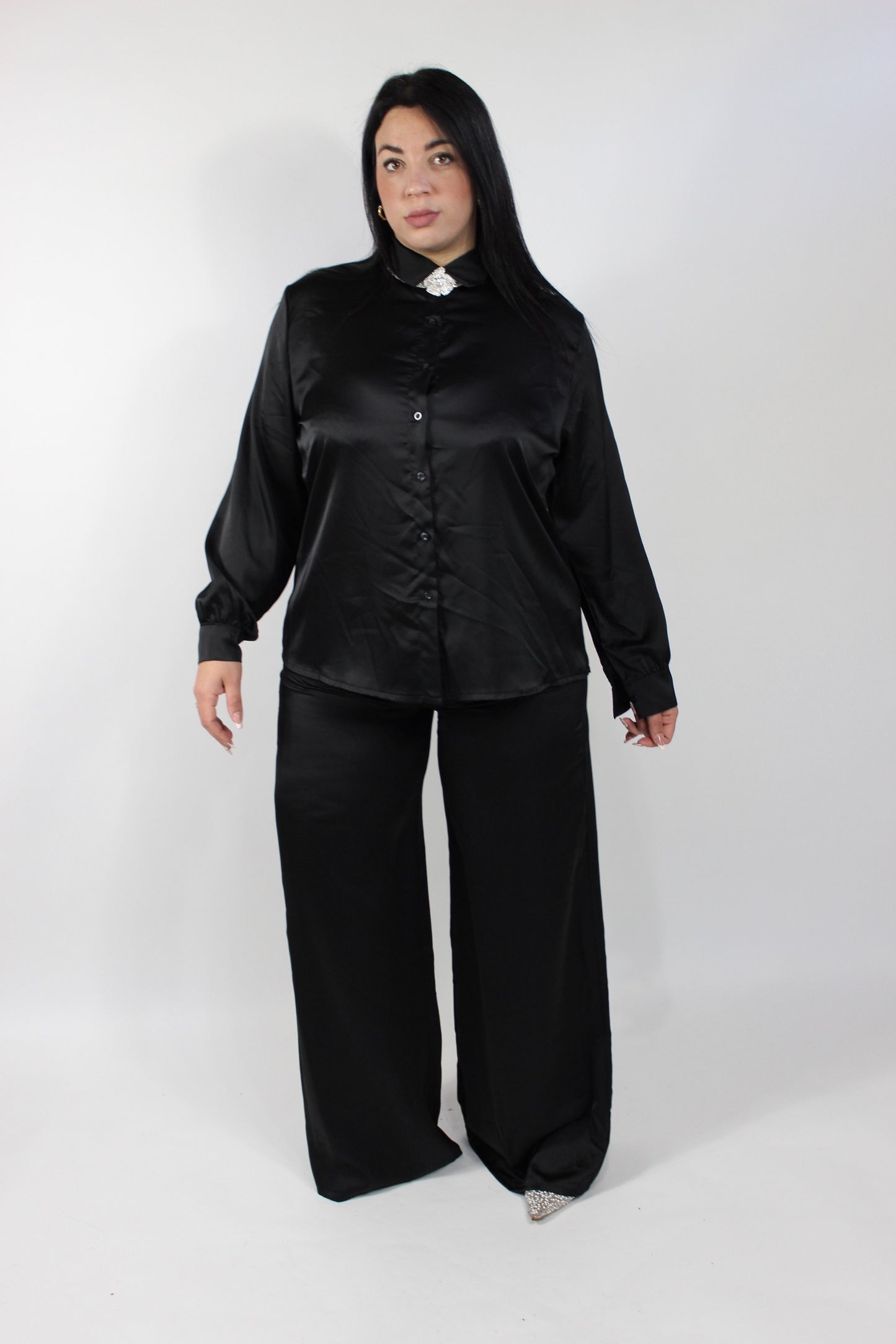 Coordinato Laila Curvy Nero