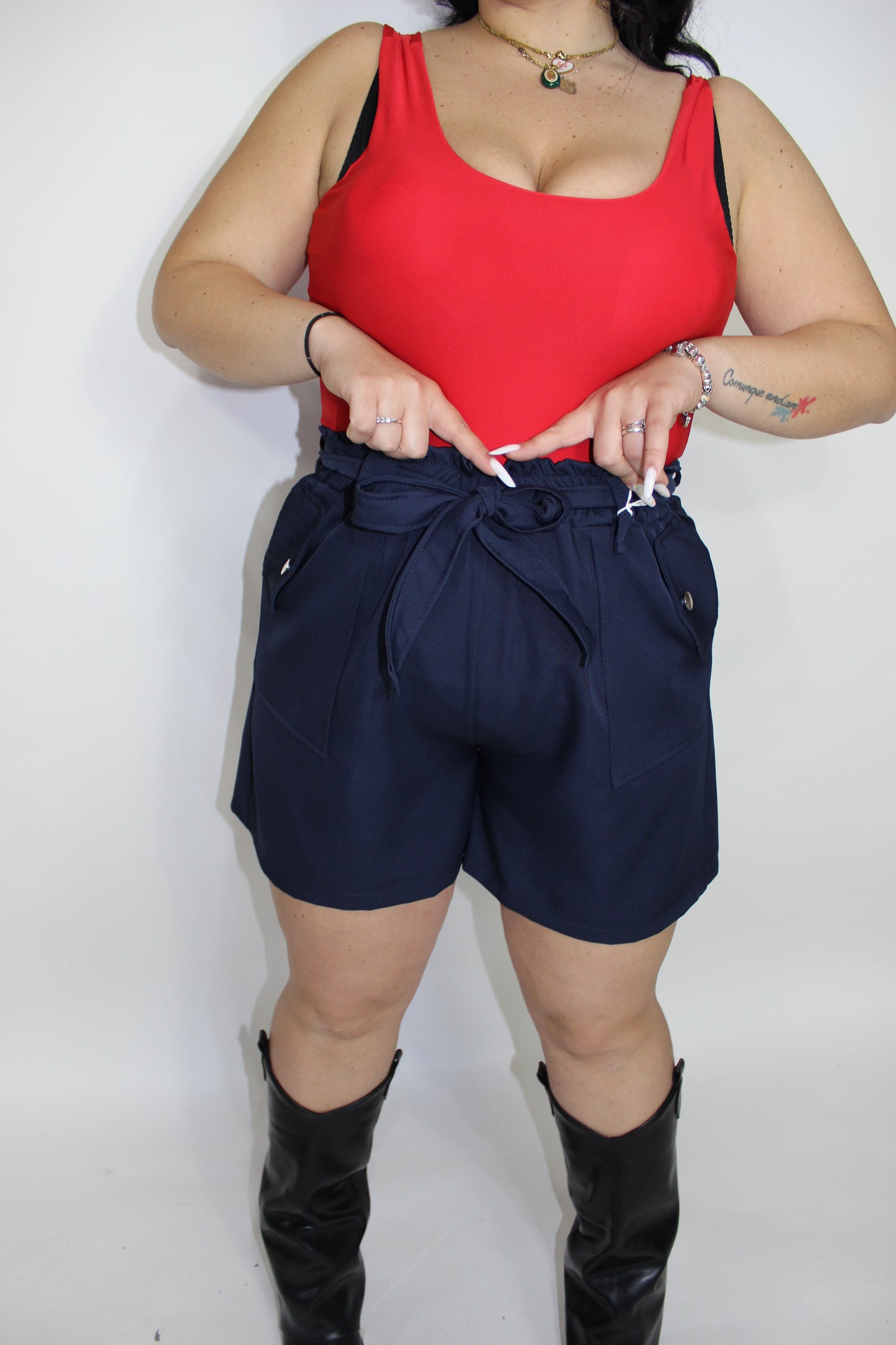 Bermuda West Curvy Blu Navy