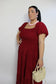 Abito Amalfi Curvy Bordeaux
