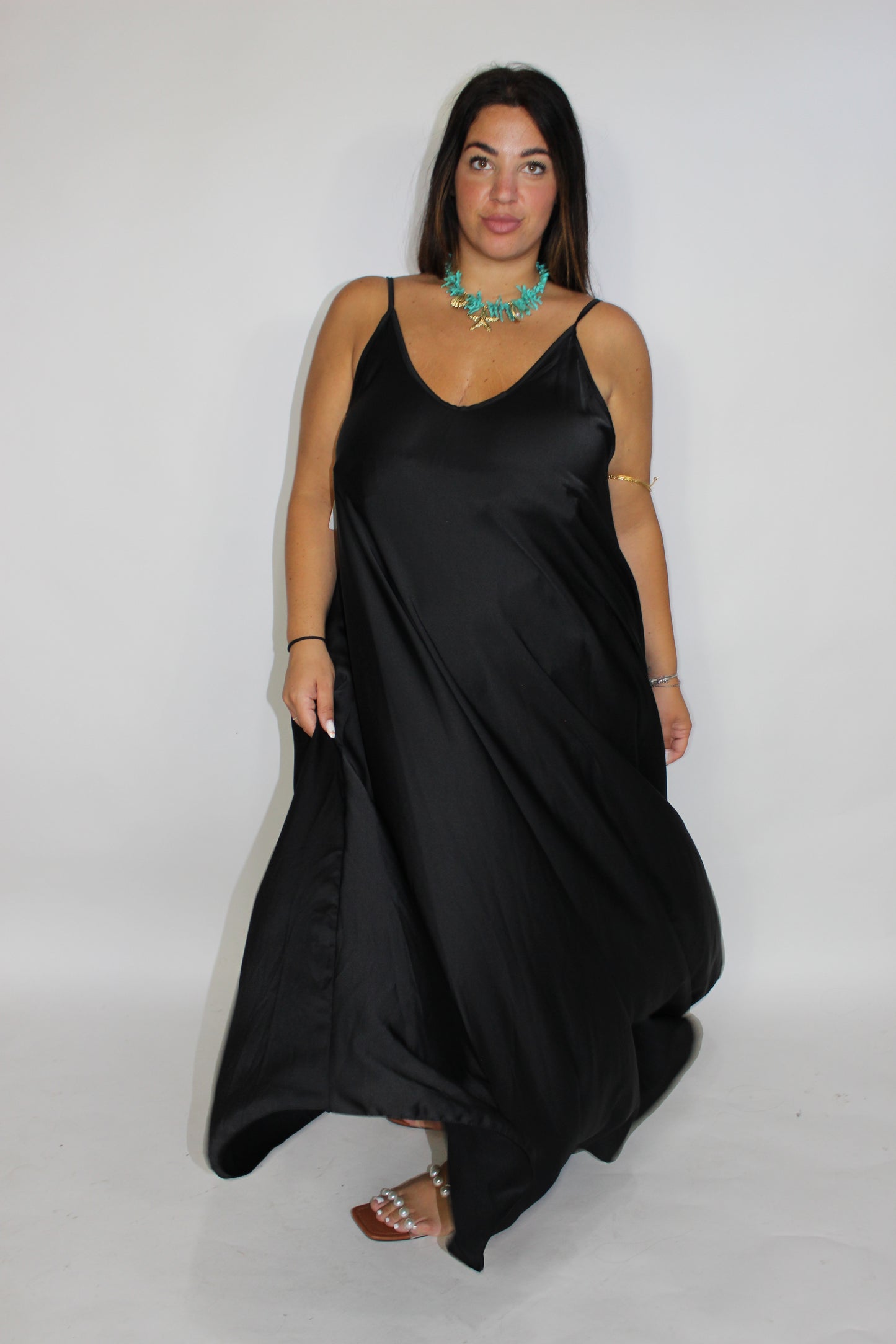 Abito Seta VARI colori CURVY
