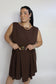 Abito Marechiaro Curvy Marrone