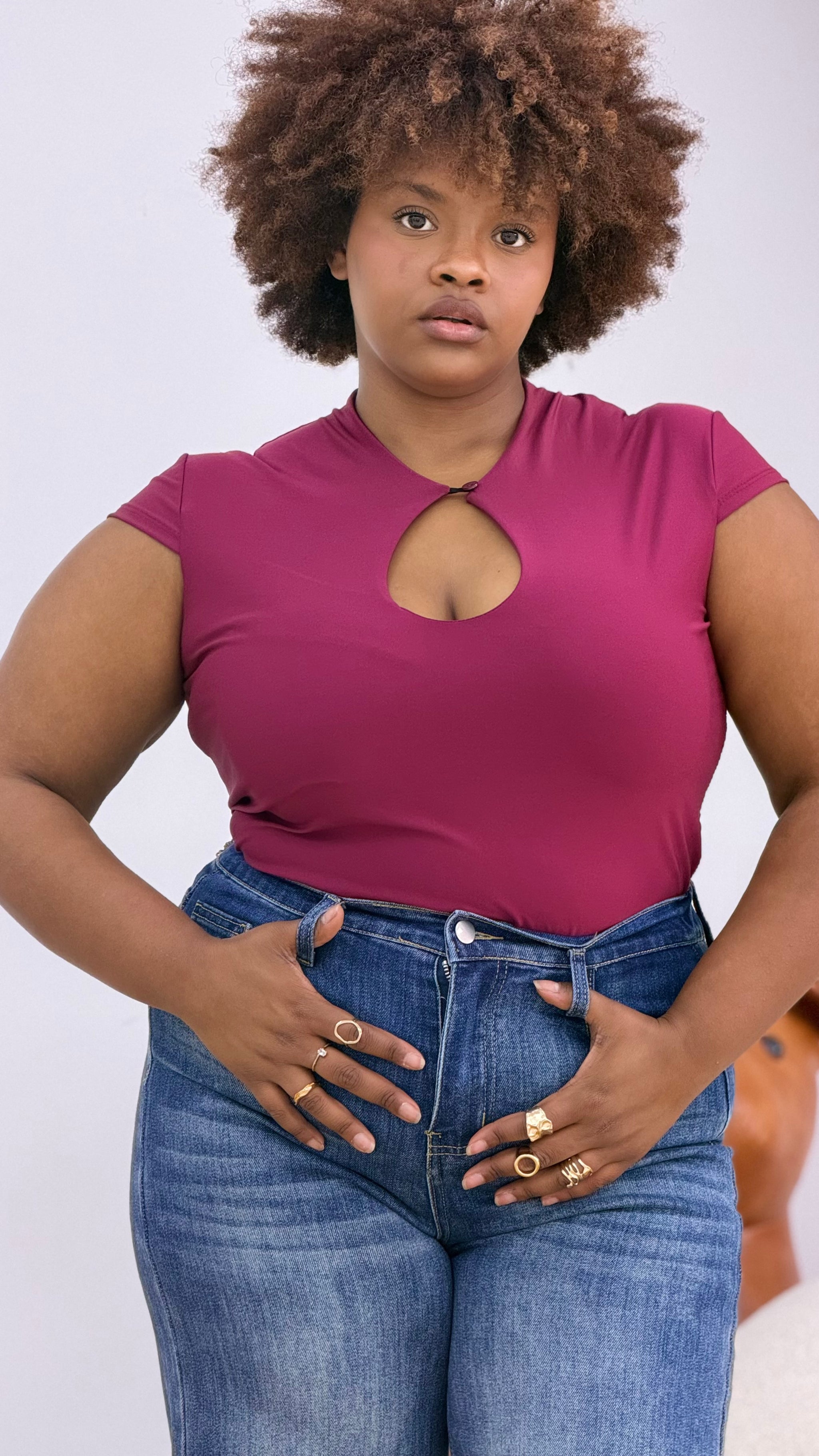 Maglia goccia Curvy
