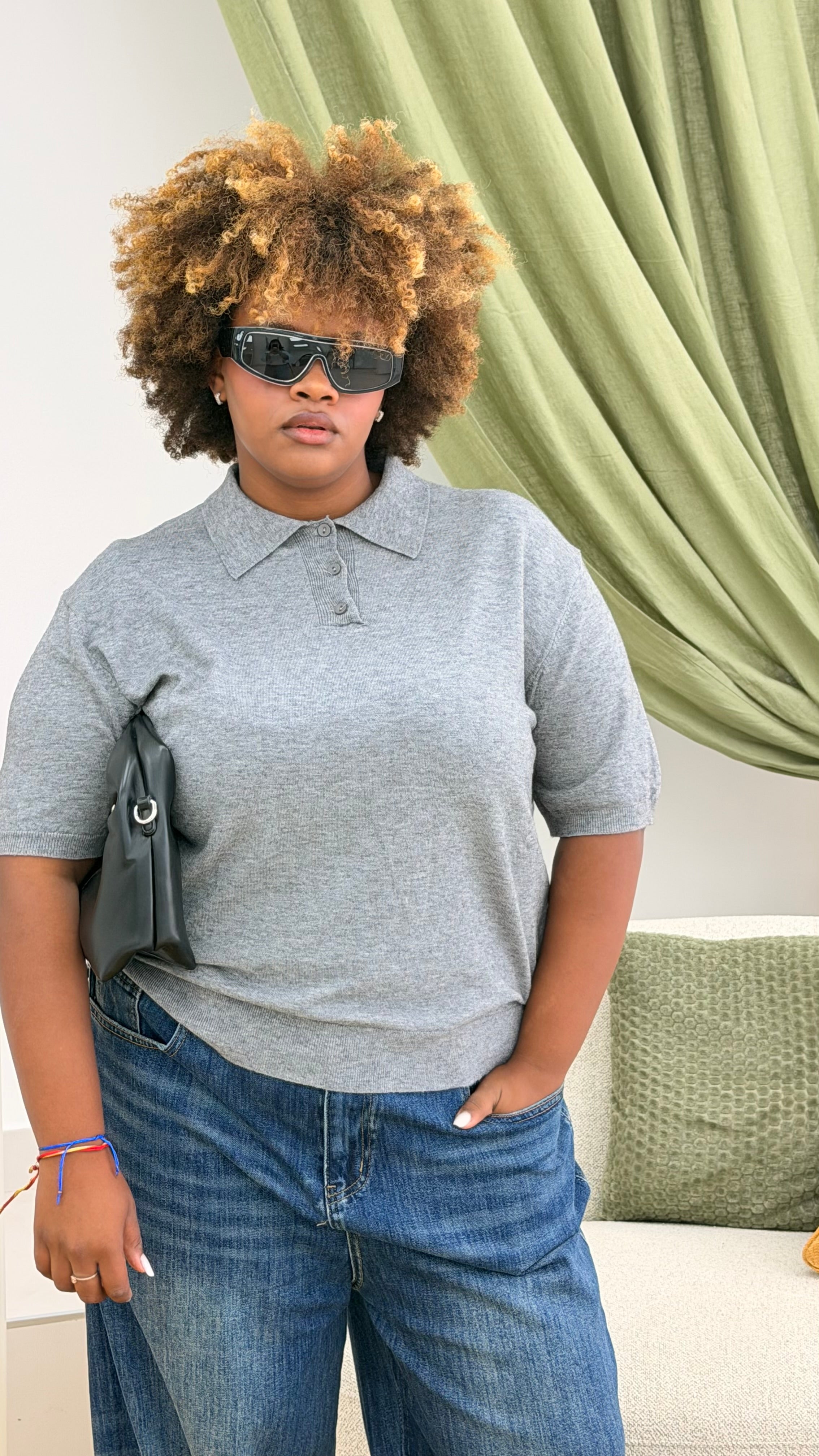 Polo lanetta rasata curvy