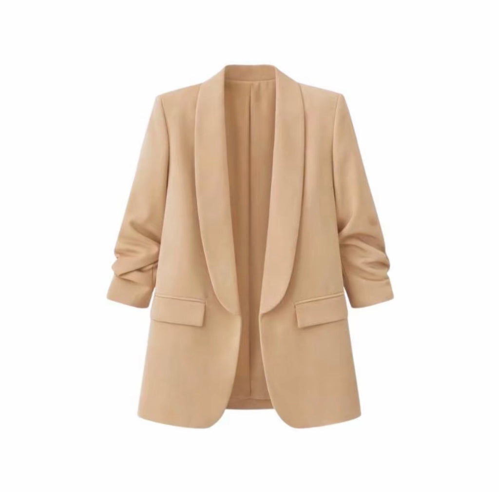 Giacca Drappeggio CURVY vari colori