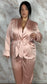 Tailleur raso Curvy Rosa