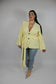 Giacca coulisse Curvy Gialla